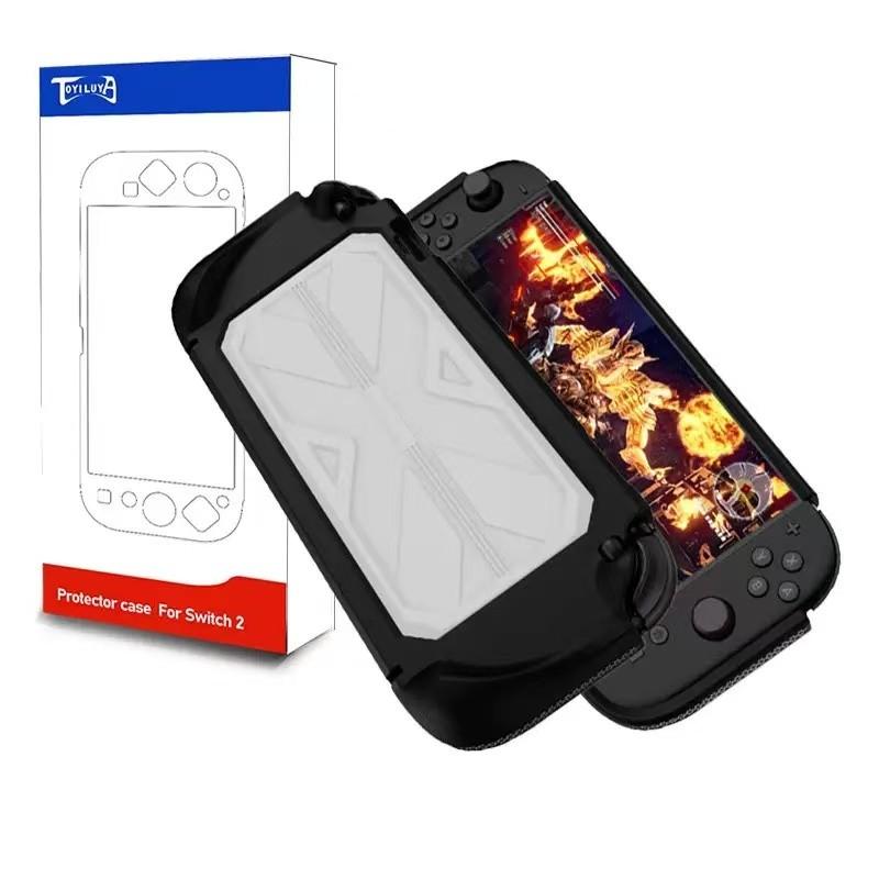 Switch2 Generation Protective Case, Full Coverage, Ergonomic Curved Handle, Perfect Choice for Gamers, Human Engineering Design