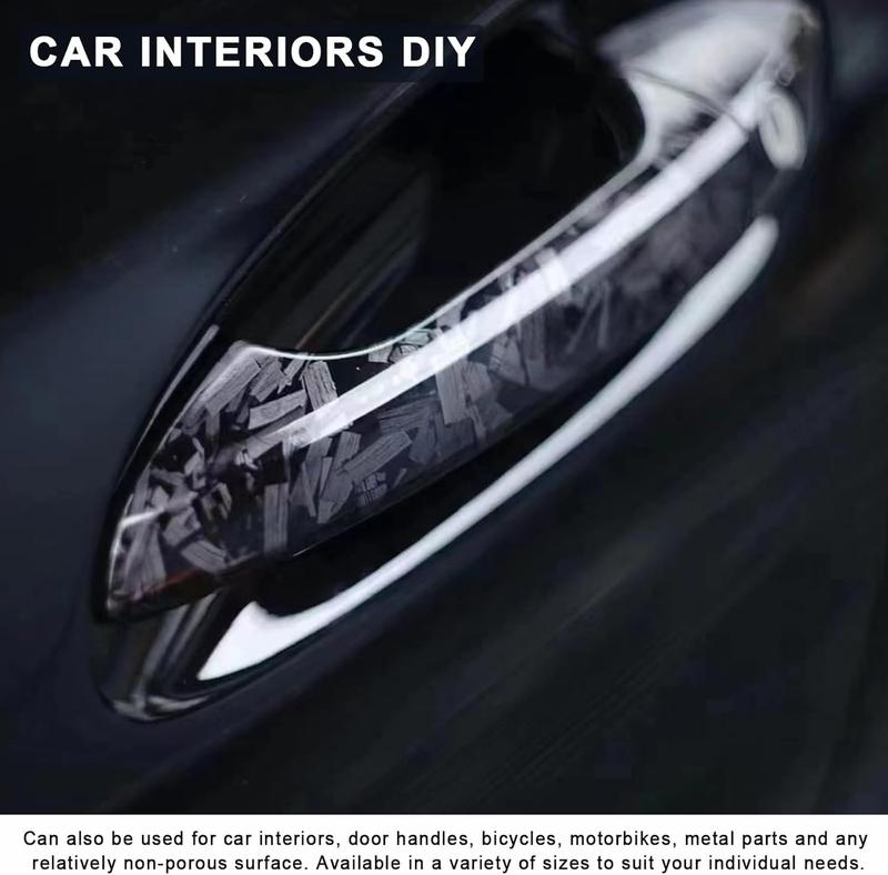 Carbon Fiber Pattern Car Sticker, 1 Roll DIY Multi-Functional Waterproof Car Body Sticker, Anti-scratch Car Decorative Sticker for Car Door, CarBody, Car Interior - 1 x 5 ft (30 * 150 cm)