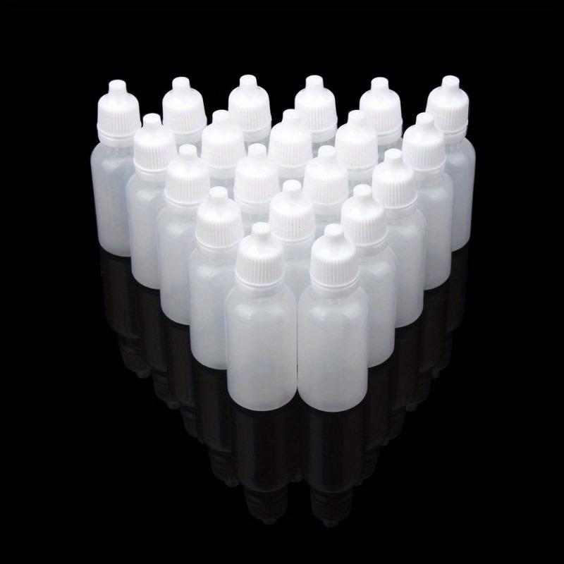 25pcs/50pcs/100pcs Refillable Design Squeezable Dropper Bottle, Nozzle Bottle Squeeze Bottle, Drop Bottle Small Plastic Bottle, Water Dispenser Bottle, Ink Bottle, Pigment Packaging Dispenser Bottle, Storage Bottles