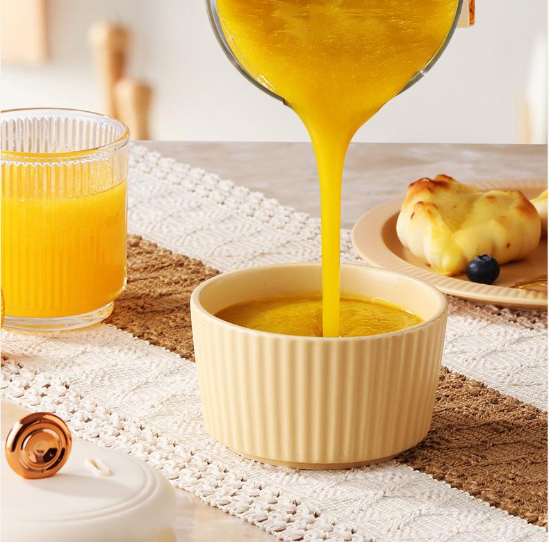 Multifunctional Soy Milk Maker with Timer Keep Warm Self Cleaning Juice Soy Milk Jam Making Functions 24 Hour Delay Start 7 Programs