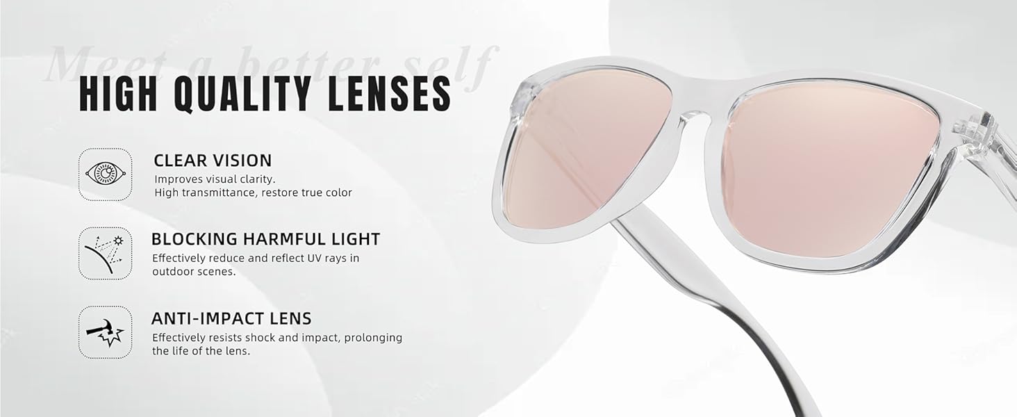 Carefully 4 pairs Classic Polarized Sunglasses for Women and Men Ultralight Sun Glasses with UV Protection 759-4 Trendy Beach Eyewear