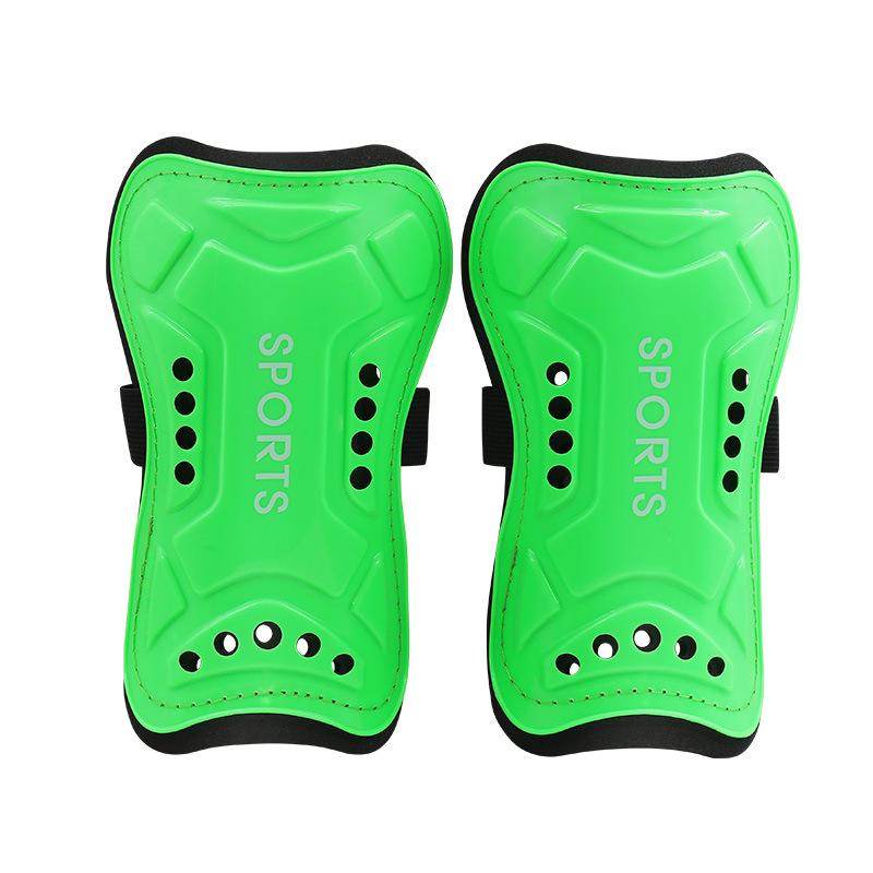 Football shin guards, thickened multi-hole foot guards, sports calf socks with straps, football equipment