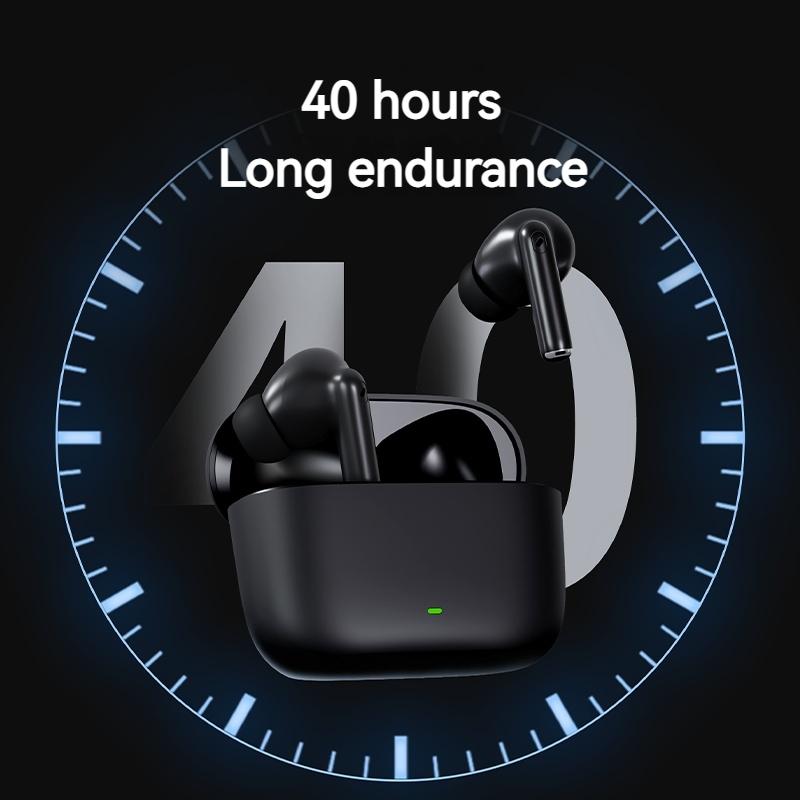 Bluetooth-compatible Compatible Headphones with Microphone, Long Battery Life, Comfortable Fit, Ideal for Daily Use