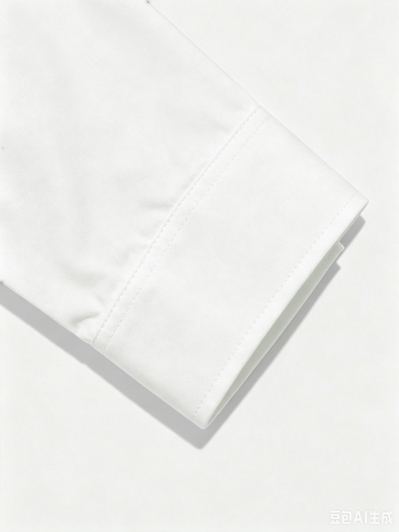 Men's Casual Long Sleeve Shirt with Tie, Loose Fit Short Top, Fashionable and Comfortable Design, Ideal for Office Wear