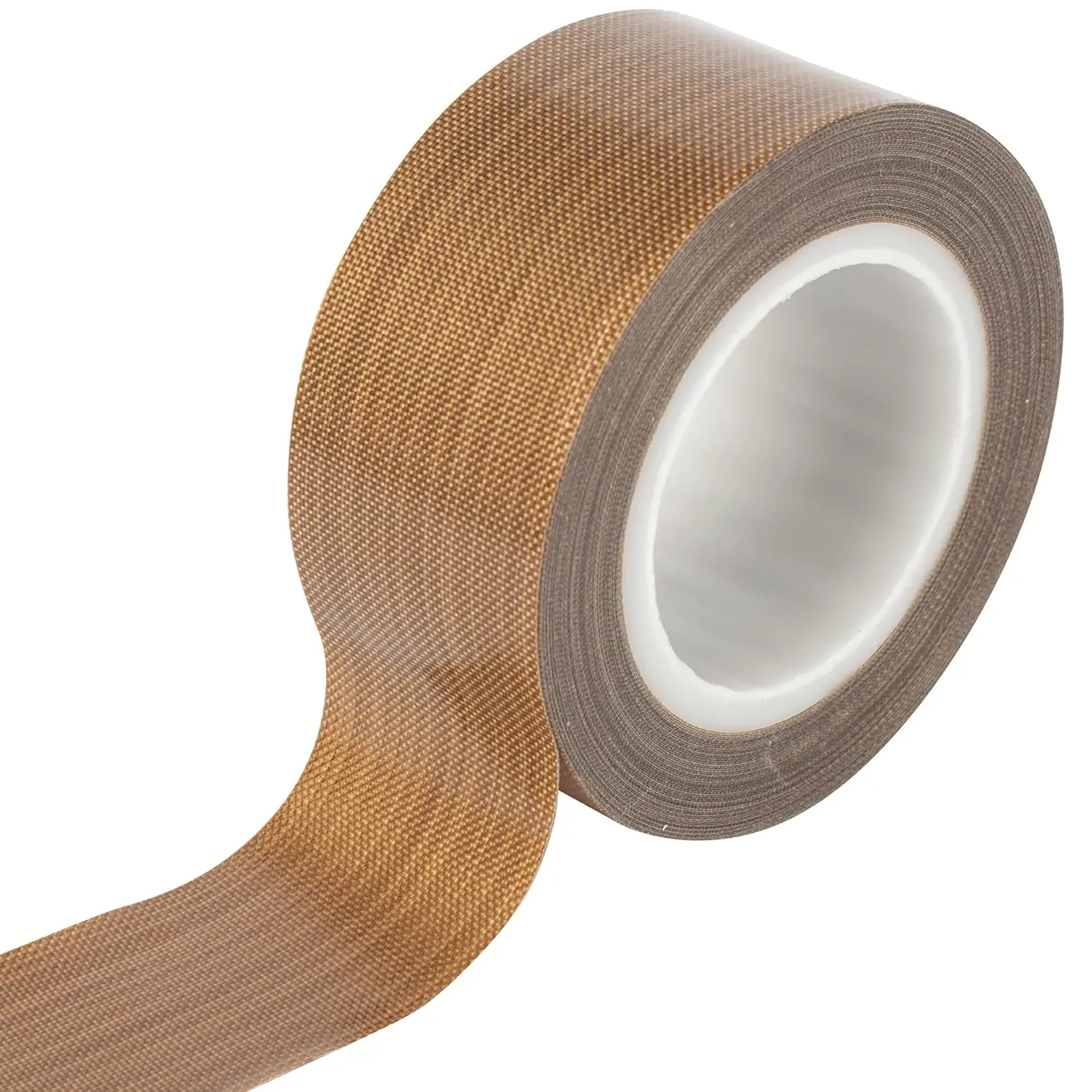1" x 33FT PTFE Teflon Heat Resistant Tape, 0.18mm Non-Stick Fiberglass Adhesive Tape, High Temp Sealing Strip  for  Saver Vacuum Sealer Impulse Heat Sealer Up to 260°C