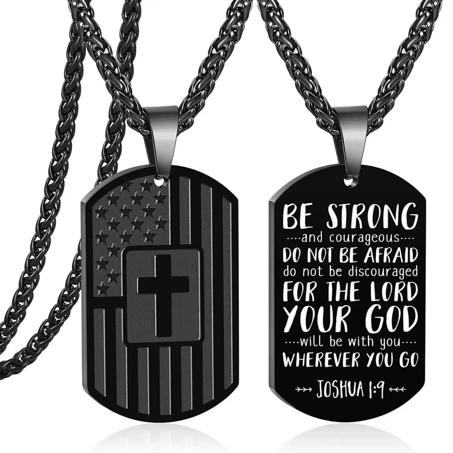 Joshua 1:9-Black