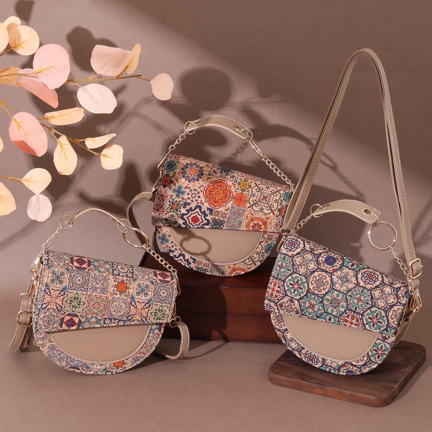 1pc Softwood Handbag, Fashionable Cosmetic Bag, Adjustable Strap, Durable Design, Eco-Friendly, Perfect Wedding Gift