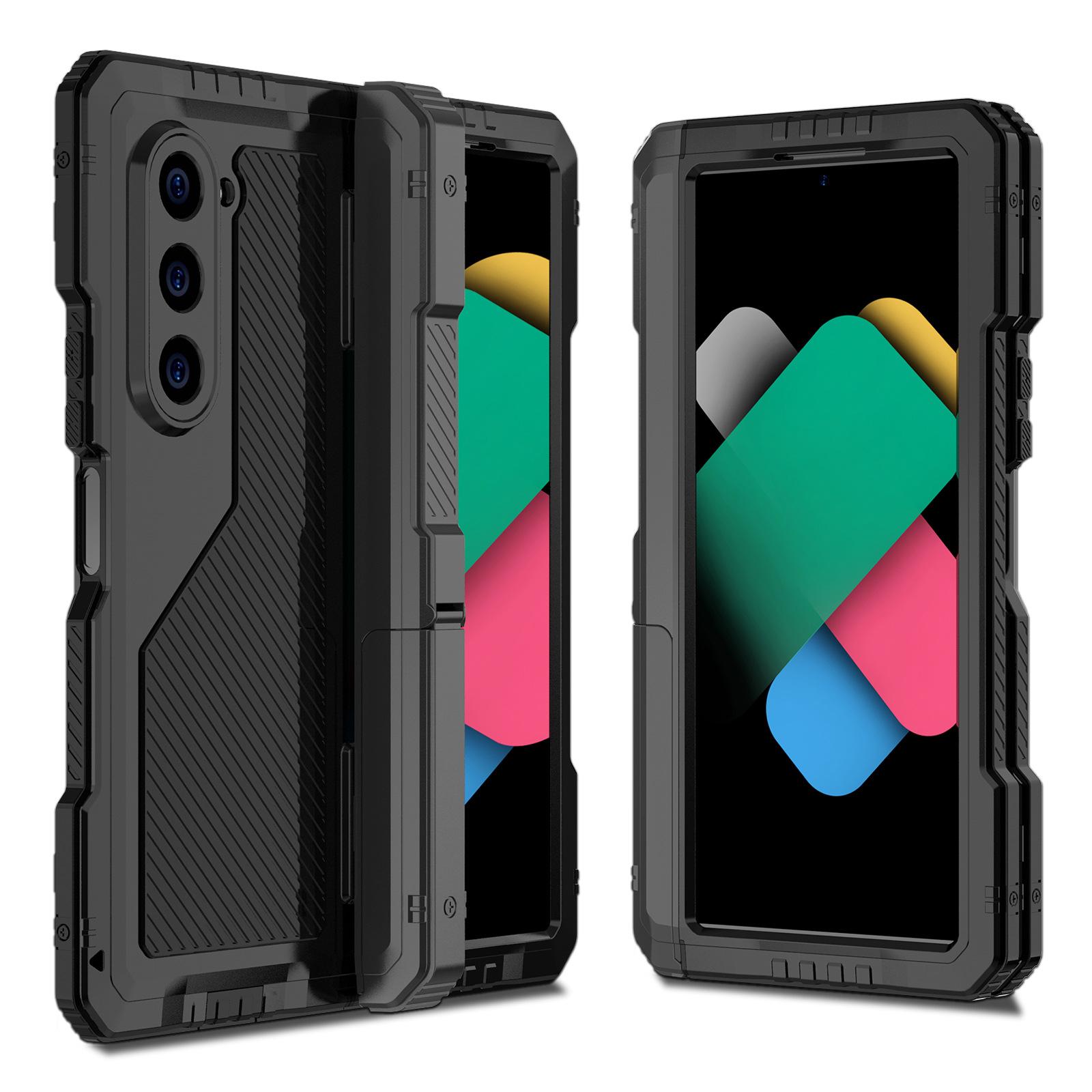 Compatible with Galaxy Z Fold7/Z Fold6/Z Fold5/Z Fold4 Full Wrap Shockproof Foldable Phone Case HNZ0642
