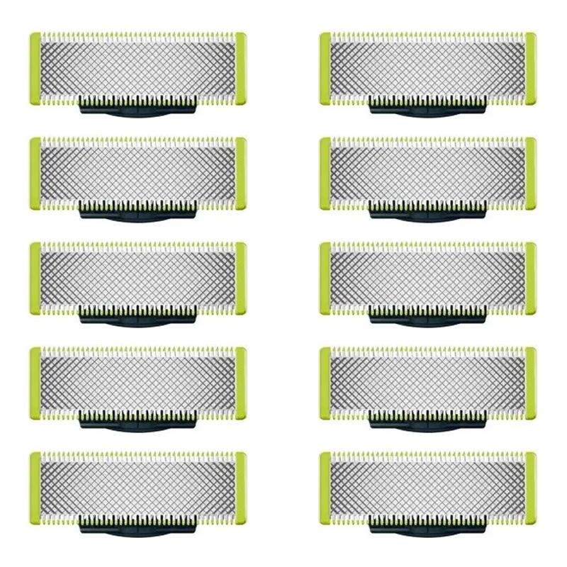 Oneblade Replacement Blades Compatible with Oneblade Qp2523, 6523, 2527, 2520, 2533, Durable Efficient Hair Removal Solution