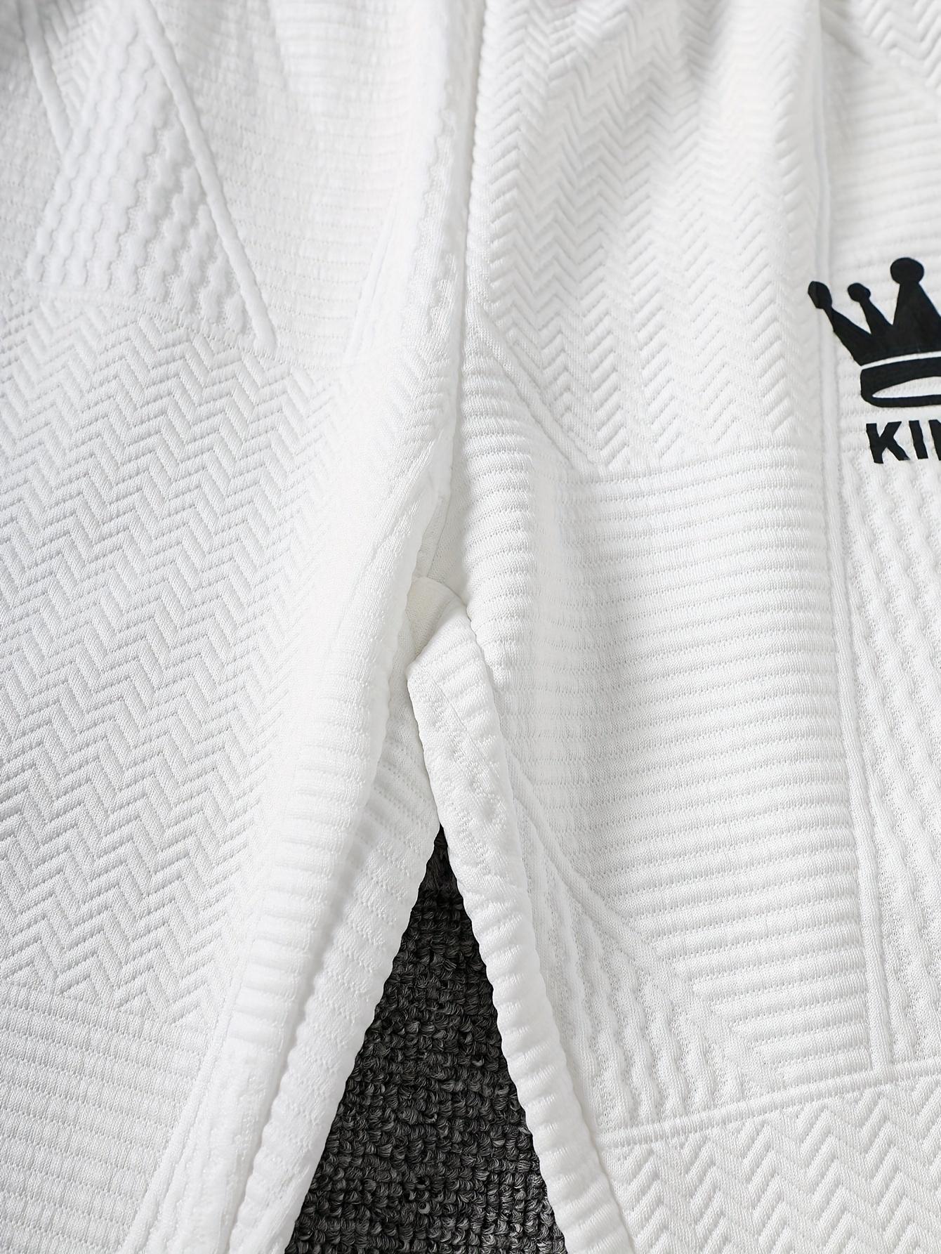 6-piece boy spring, autumn and winter trend leisure sports suit boy letter printed long sleeve pullover sweater jogging pants suit is suitable for 3-14 years old.