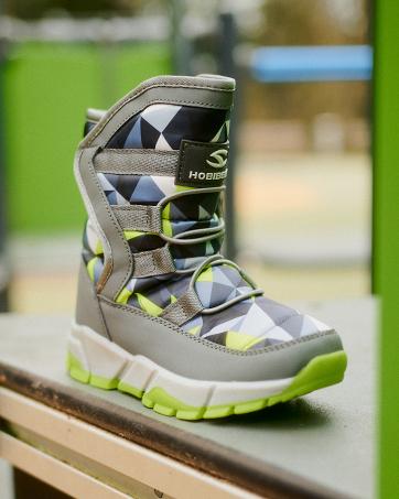 HOBIBEAR  women and men Snow Boots Anti-Slip Waterproof Outdoor Shoes Winter Snow Boots Warm Fur Lined Comfortable Shoes for Women