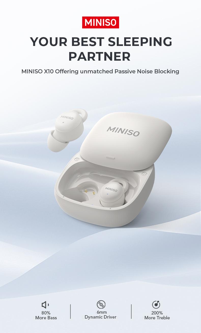 MINISO Mini Invisible Headphones Bluetooth 5.4 True Wireless In-Ear Earphones sport Audio Earbud audifonos bluetooth wireless headphones noise cancelling headphones gamingheadset