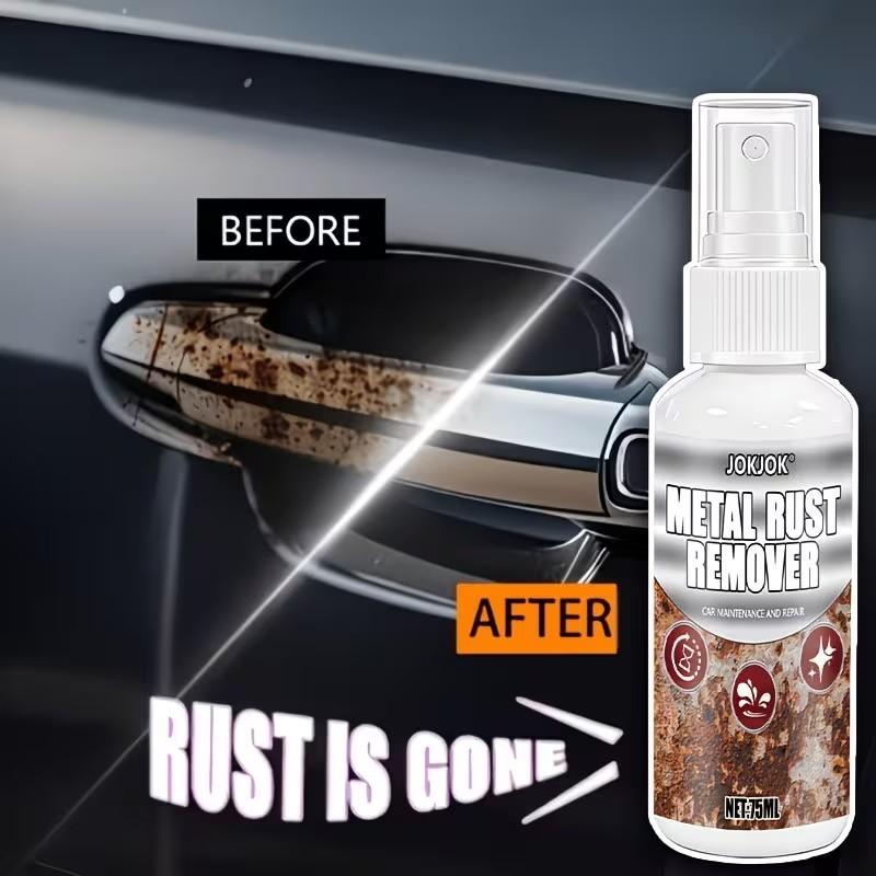 Heavy-Duty Rust Inhibitor, Quick-Action Metal Polish and Rust Converter, Ideal for Car Wheel HUB Rust Removal, Tire and Wheel Care, Jokjok Brand