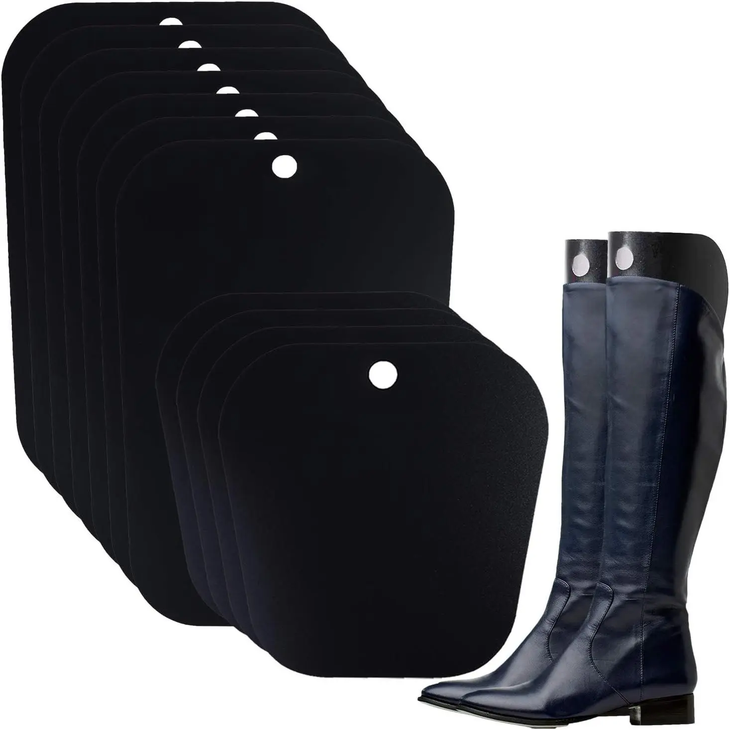 20 Pack (10 Pairs) Boot Shaper Form Inserts Boots Tall Support for Women or Men