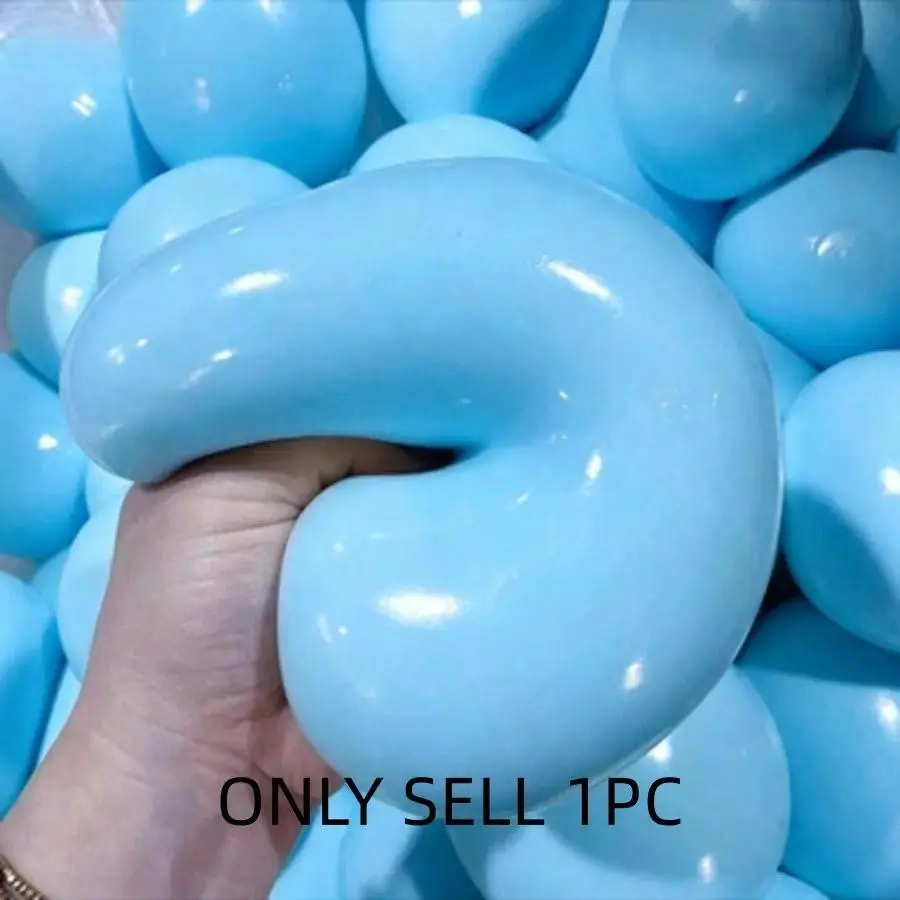 Extra Large 10cm Jumbo Fluffy Slime Ball, Squish Balls, Stress Relief Squishies, Decompression Squeeze, Stress Relief Moldable Squishy Toy, Squishy Fidgets, Unisex, Slow Rebound, Surprise Gift, Bi
