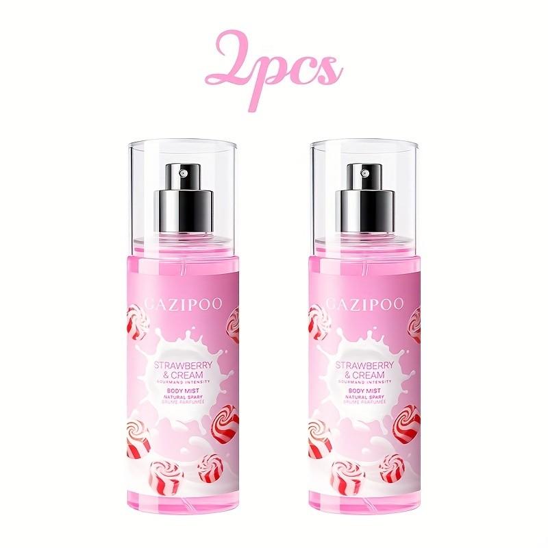 Strawberry&cream Fragrance Spray - 100ML/3.38 Fl.oz Women'S Body & Hair Perfume, Fruity & Delicious, Suitable for Various Occasions, Perfect Birthday Gift