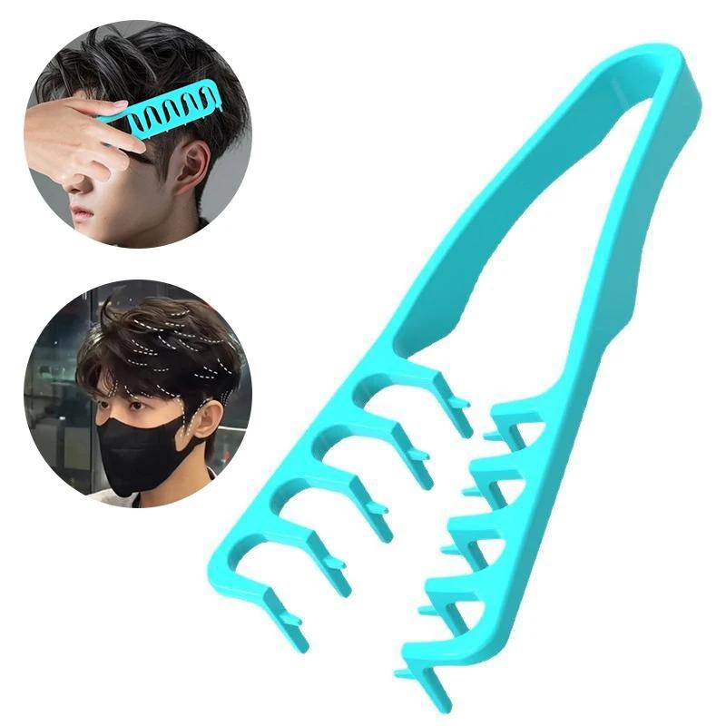 Hair Volumizing Comb, ABS Plastic Fluffy Textured Styling Tool for Normal Hair, Natural Looking Hair Root Lifting and Coverage