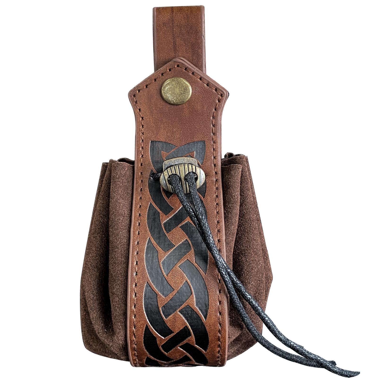Viking Style Medieval Bag Sling Coin Purse