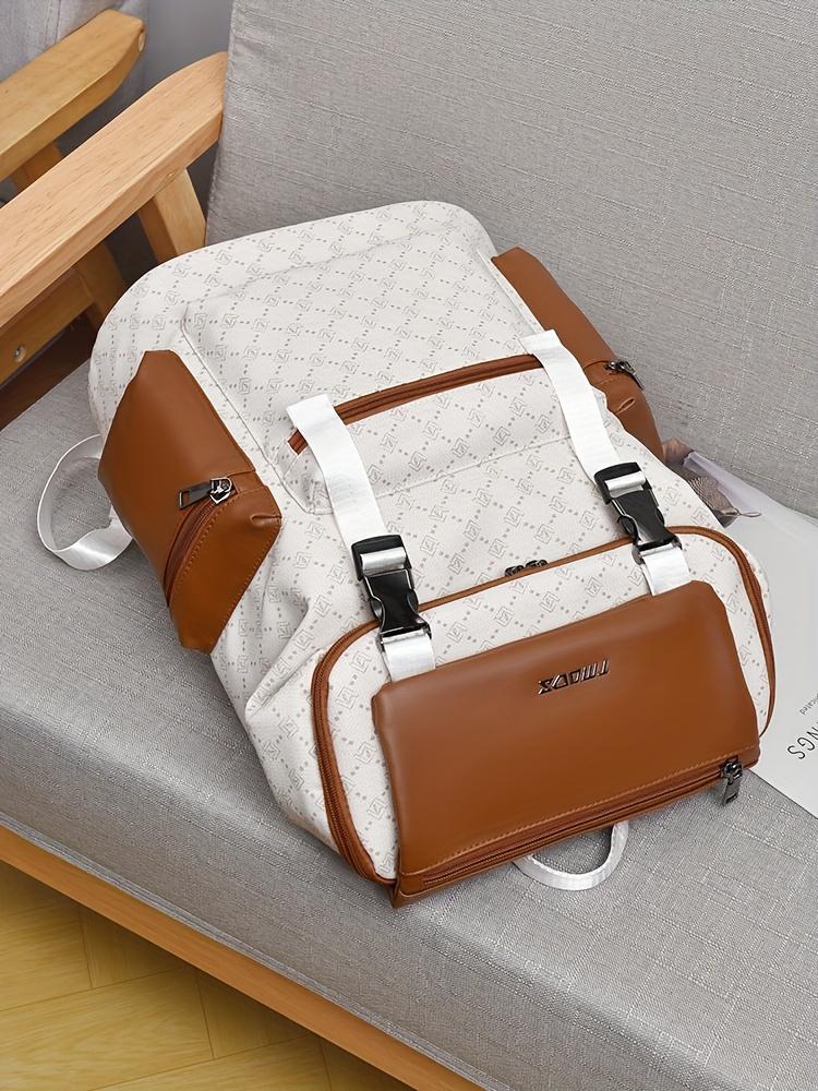 Classic Unisex Waterproof Backpack, Laptop Backpacks, Large Capacity Travel Bag, Comfortable Handbag with Handle, Fits 17.3 Inch Laptop, Ideal for Outdoor Adventures