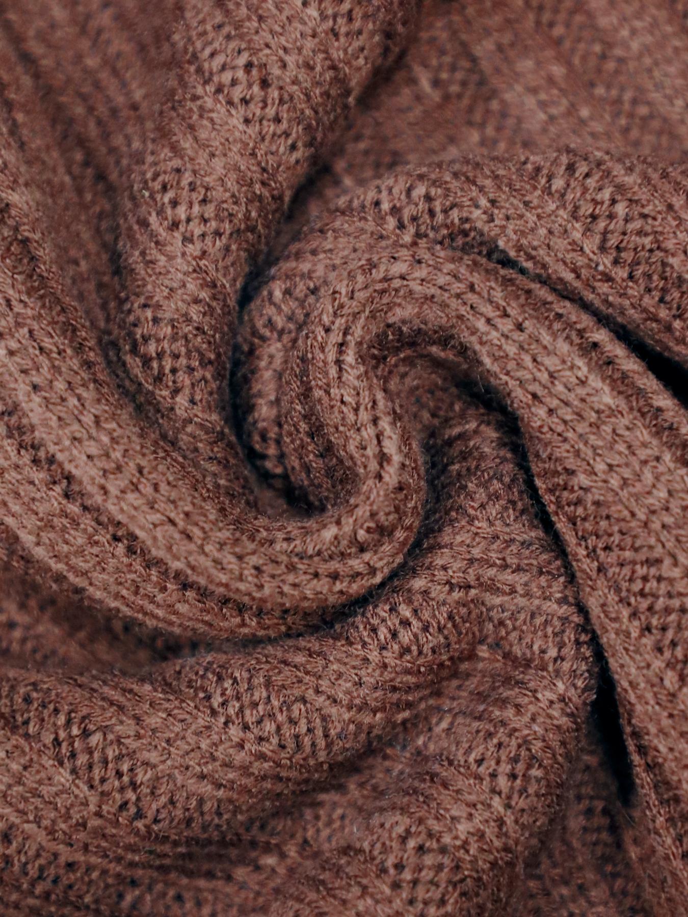 Women's Elegant Sleeveless Dress Set, Fashion Casual Long Knit Cardigan, Buttonless Sweater, Fall & Winter, Knitwear