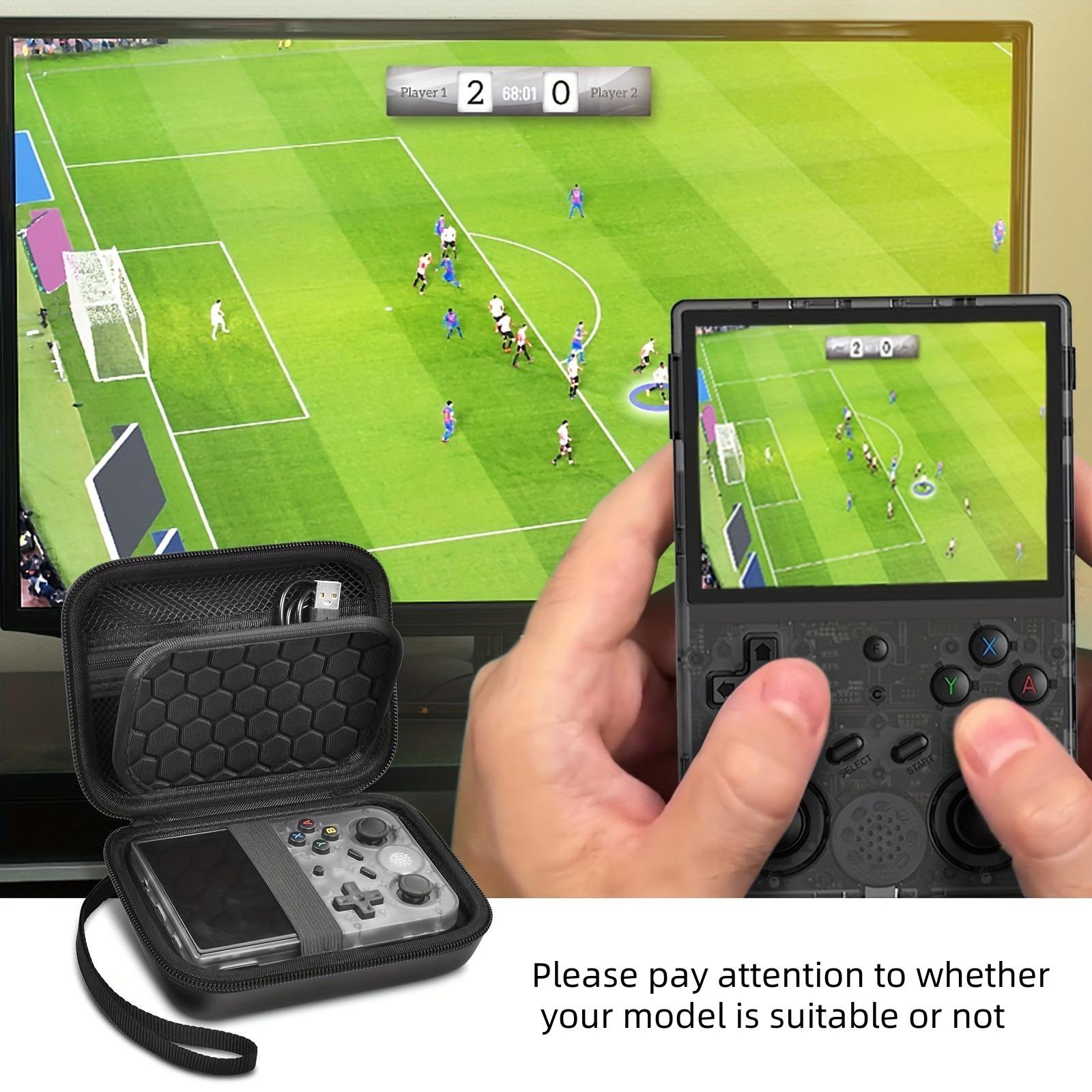 Retro Handheld Game Console Storage Case (Case Only), Handheld Game Console Storage Holder Durable Lightweight Organizer, Android Game Console Carrying Bag Compatible with RG353V/ RG35XX/RG353VS