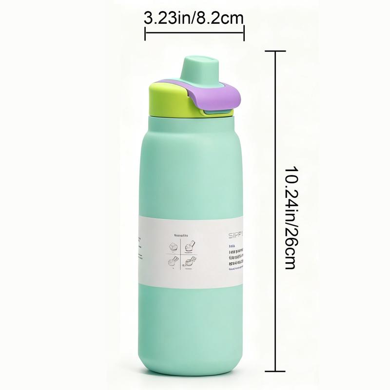 1 Pc 28oz Insulated Mug, Stranger Things Theme Vacuum Cup, Double Wall Thermal Mug, Leak Proof Skinny Insulat Cup, Keeps Hot 12 Hours Cold 24 Hours, Stainless Steel for Hot Cold Drinks, Vacuum Insulated Flask, Daily Use Gift for Women Men Holiday Festival