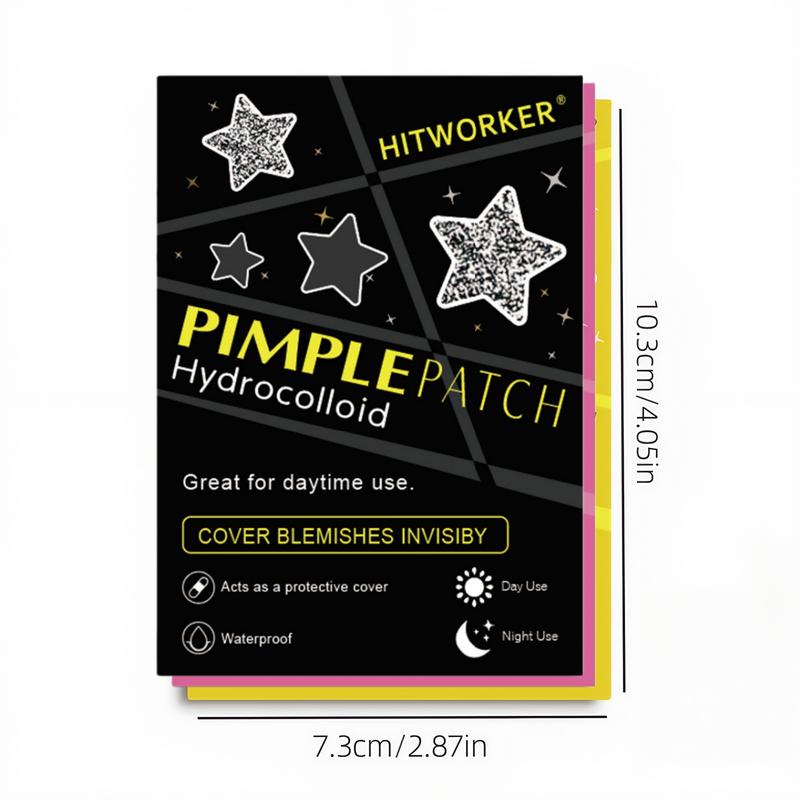 Shining Star 80 HITWORKER® Acne Patches (Available in Black, Pink, and Yellow) | Mix and match any color. A party emergency essential that covers blemishes while still making you shine. A must-have beauty tool for parties. Hydrocolloid Patches Shining Star 80 HITWORKER® Acne Patches (Available in Black, Pink, and Yellow) | Mix and match any color. A party emergency essential that covers blemishes while still making you shine. A must-have beauty tool for parties. Hydrocolloid Patches