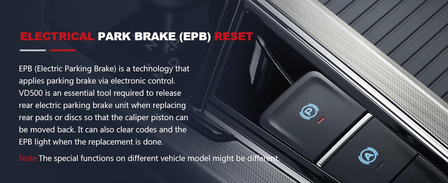 ANCEL VD500 OBD II DiagnosticScanner for Volkswagen VW AudiSkoda Seat Diagnosis Check EngineLight EPB ABS SRS Code Reader OilThrottle Position Adaption Brake PadReset Tool