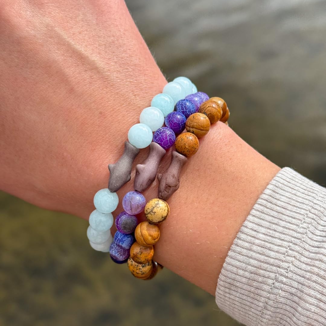 Bracelet - Track a Real 's  - Supports  Conservation - Elastic,  Size Fits  -  Interactive Mobile App Map - Unisex  Conservation