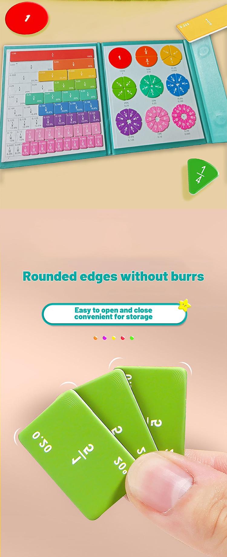 Magnetic Fraction Demonstration Book, STEM Learning Toy , Math Manipulatives Classroom Supplies, Visual Math Magnetic Tool for Numerator and Denominator, Fraction Addition and Subtraction Homeschool Supplies, Montessori Toy, Educational Gift for Toddler Magnetic Fraction Demonstration Book, STEM Learning Toy , Math Manipulatives Classroom Supplies, Visual Math Magnetic Tool for Numerator and Denominator, Fraction Addition and Subtraction Homeschool Supplies, Montessori Toy, Educational Gift for Toddler