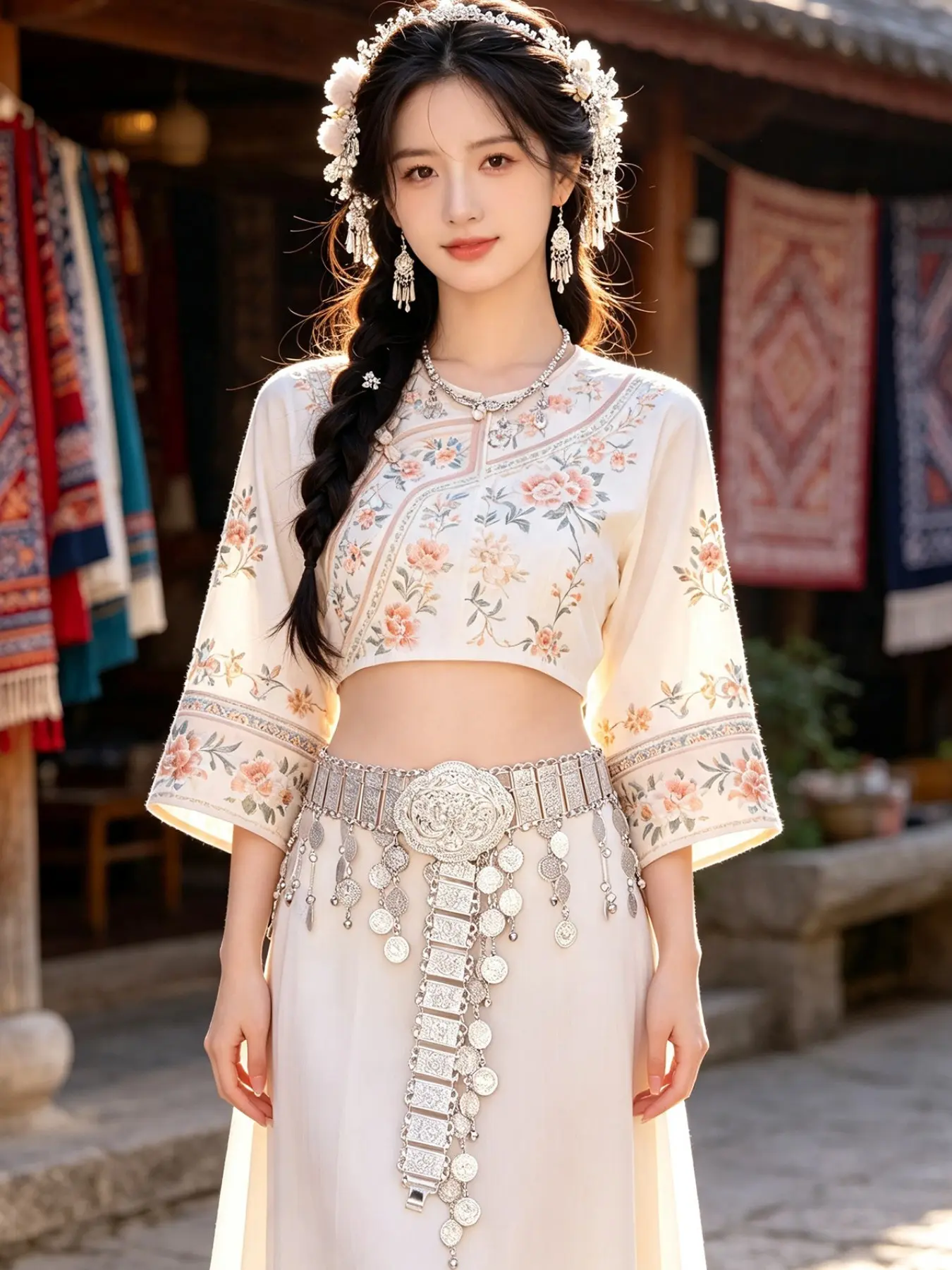 Classic Heavy-Duty Wide Belt with Long Fringe, Festival Waist Chain, Stylish Accessory for Holidays, Unique Fashion Statement