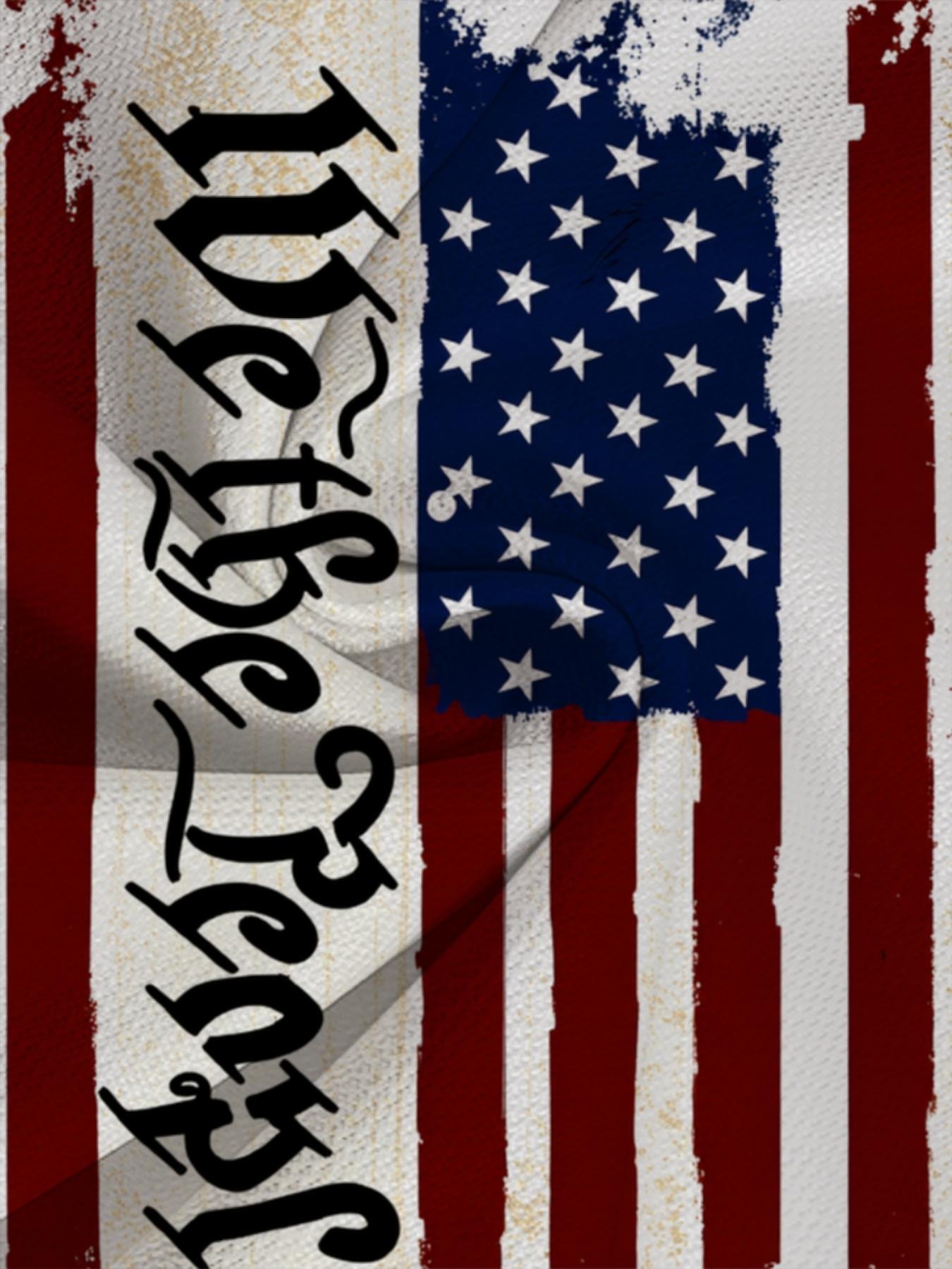 Men's Short Sleeve T-Shirt with American Flag Pattern, Casual Fashion Printed Top, New Summer Trendy Men's Clothing