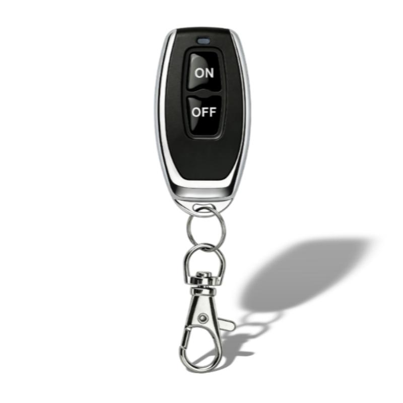 Universal 433 Mhz Wireless Clone Switch, 2-Button Gate Garage Door Control, Duplicator Remote Control Key, Lithium Button Cell Batteries Included