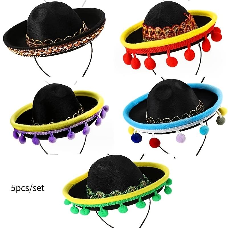 Cat Hat, Pet Accessories, Cat Clothing and Decor, Holiday Gifts, Pet Decoration and Headwear, Wedding and Festival, Fun and Styl Christmas and Halloween Giftsish（5pcs/set ）