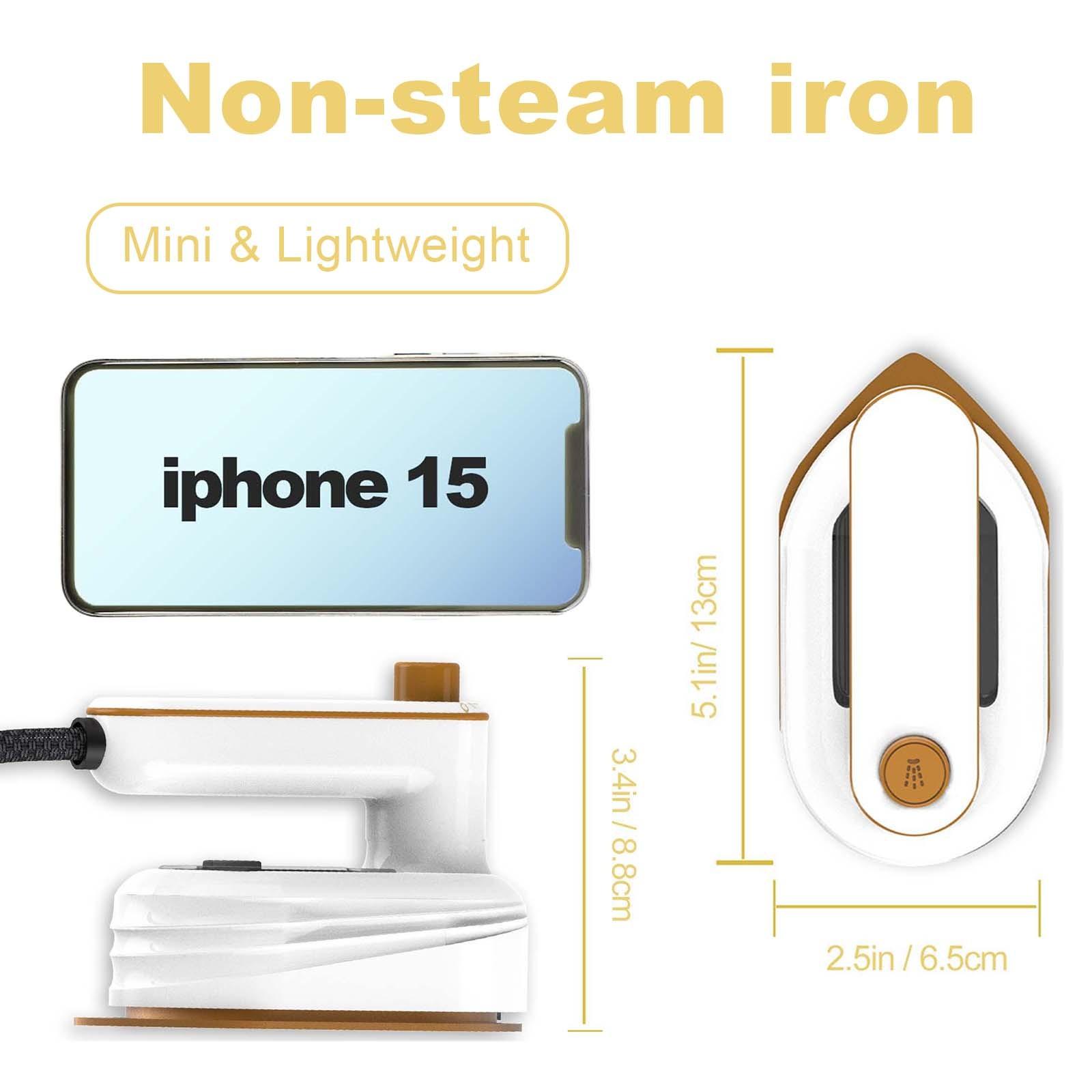 Explosive 180° Rotating Handheld Mini Iron, 1 Count Fast Heating, Lightweight and Portable Mini Iron for Daily Home, Dormitory, Travel, Out Of Work, Business Trip, Clothing, Shirt, Trousers, West Skirt, Clothes Wrinkling