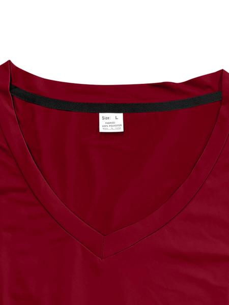 Men's Solid V-Neck Short Sleeve T-Shirt, Soft Breathable Heart-Neck Top, Classic Basic Versatile Tee – Suitable for Daily Wear, Layering & Outdoor Sports, Casual Fashion Must-Have for Men Men's Solid V-Neck Short Sleeve T-Shirt, Soft Breathable Heart-Neck Top, Classic Basic Versatile Tee – Suitable for Daily Wear, Layering & Outdoor Sports, Casual Fashion Must-Have for Men