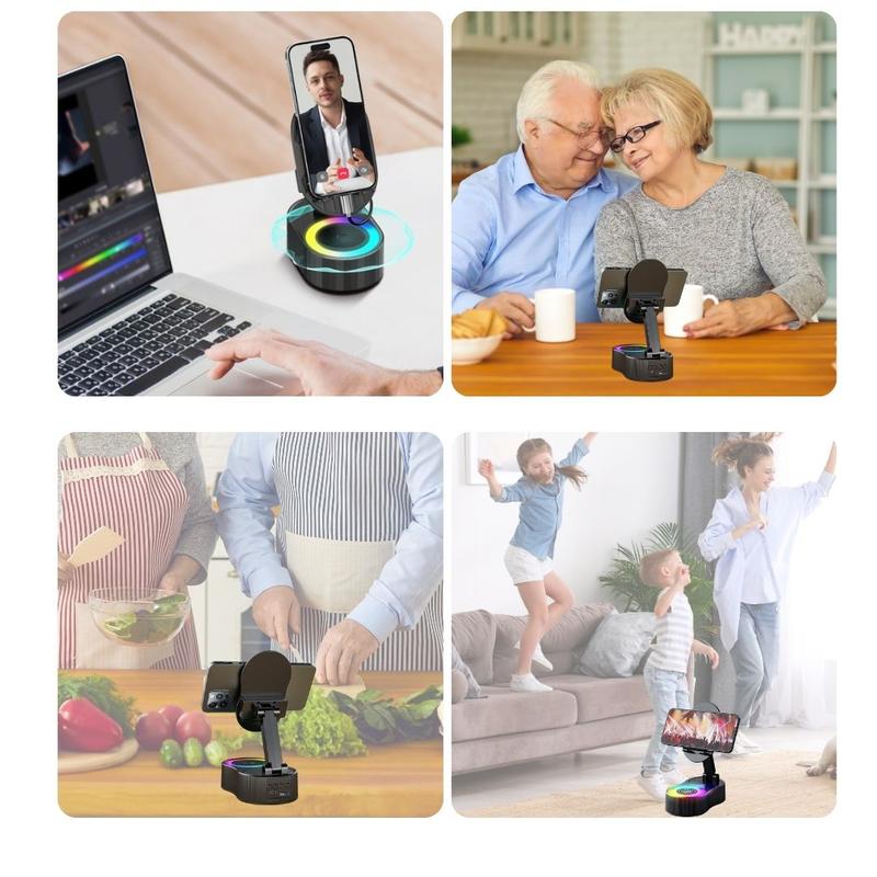 Wireless Induction Audio Bluetooth Speaker 5in1 Phone Holder Emergency Rechargeable 3000mAh with Colorful Ambient Light 300° Foldable for Tablets iPhone Android Stereo Charging Compact Device Adjustable Aesthetic bluetooth speakers Usb Smartphone Gadget Wireless Induction Audio Bluetooth Speaker 5in1 Phone Holder Emergency Rechargeable 3000mAh with Colorful Ambient Light 300° Foldable for Tablets iPhone Android Stereo Charging Compact Device Adjustable Aesthetic bluetooth speakers Usb Smartphone Gadget