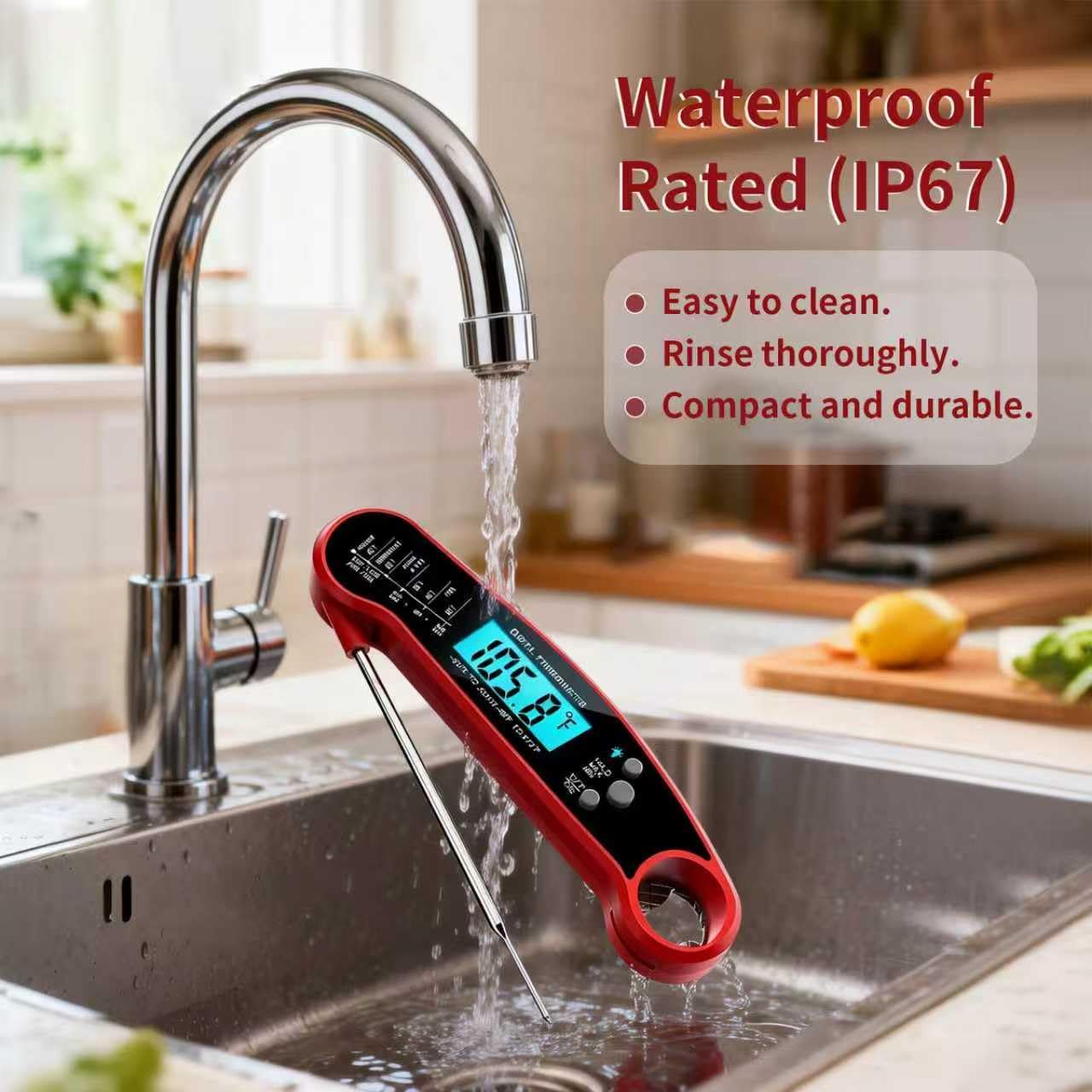 Meat Thermometer Digital –  Read  Thermometer for Cooking & Grilling – Professional Kitchen for Men, Dad & Mom