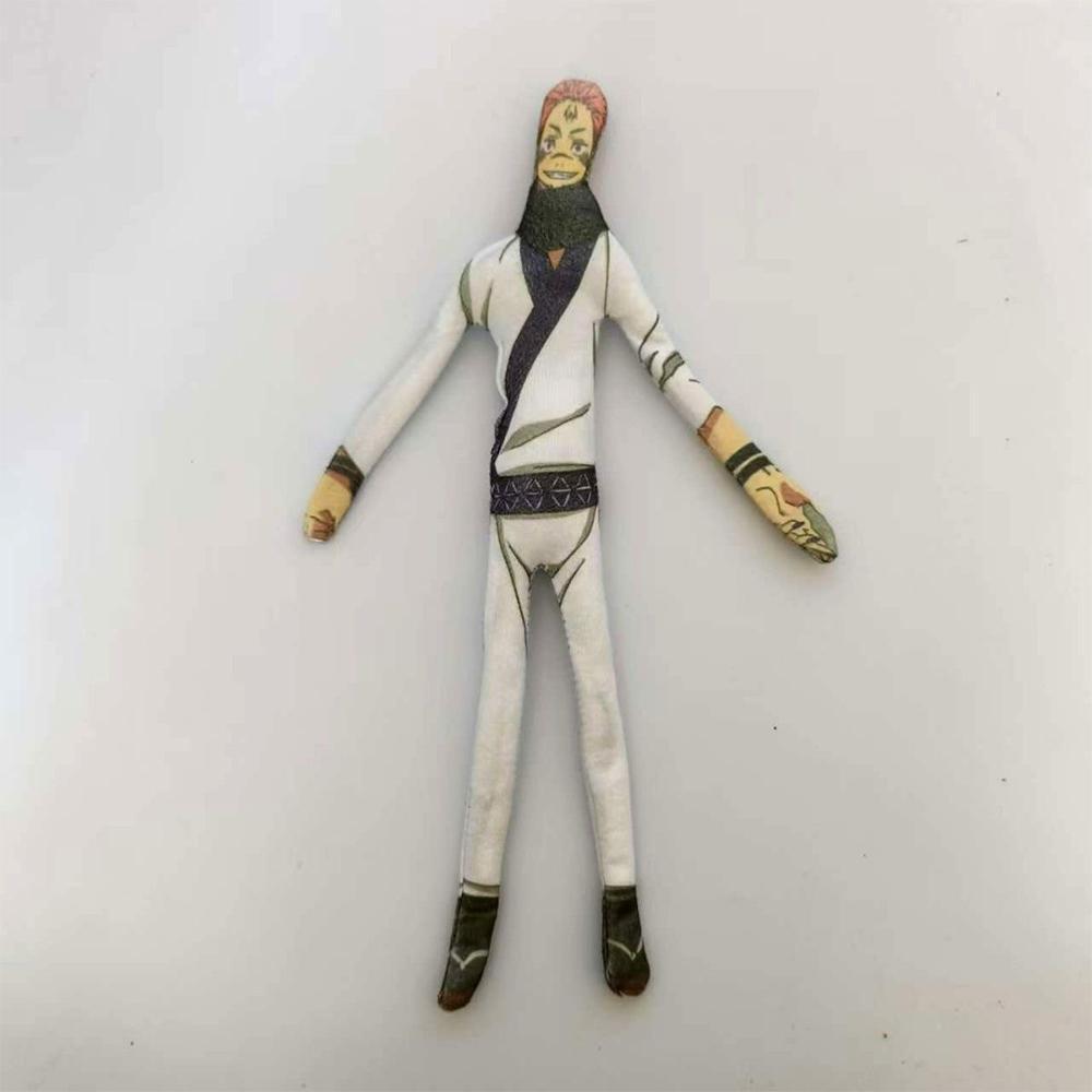 JJK Anime Plush Dolls (Gojo Satoru, Geto Suguru, Ryomen Sukuna, Itadori Yuji, Fushiguro Megumi, Inumaki Toge, Fushiguro Toji) - 38cm Slender Twistable Unique Shape Stuffed Toys, No Battery Needed, House Decoration, Birthday Gift for Anime Fans, Unisex, Po JJK Anime Plush Dolls (Gojo Satoru, Geto Suguru, Ryomen Sukuna, Itadori Yuji, Fushiguro Megumi, Inumaki Toge, Fushiguro Toji) - 38cm Slender Twistable Unique Shape Stuffed Toys, No Battery Needed, House Decoration, Birthday Gift for Anime Fans, Unisex, Po
