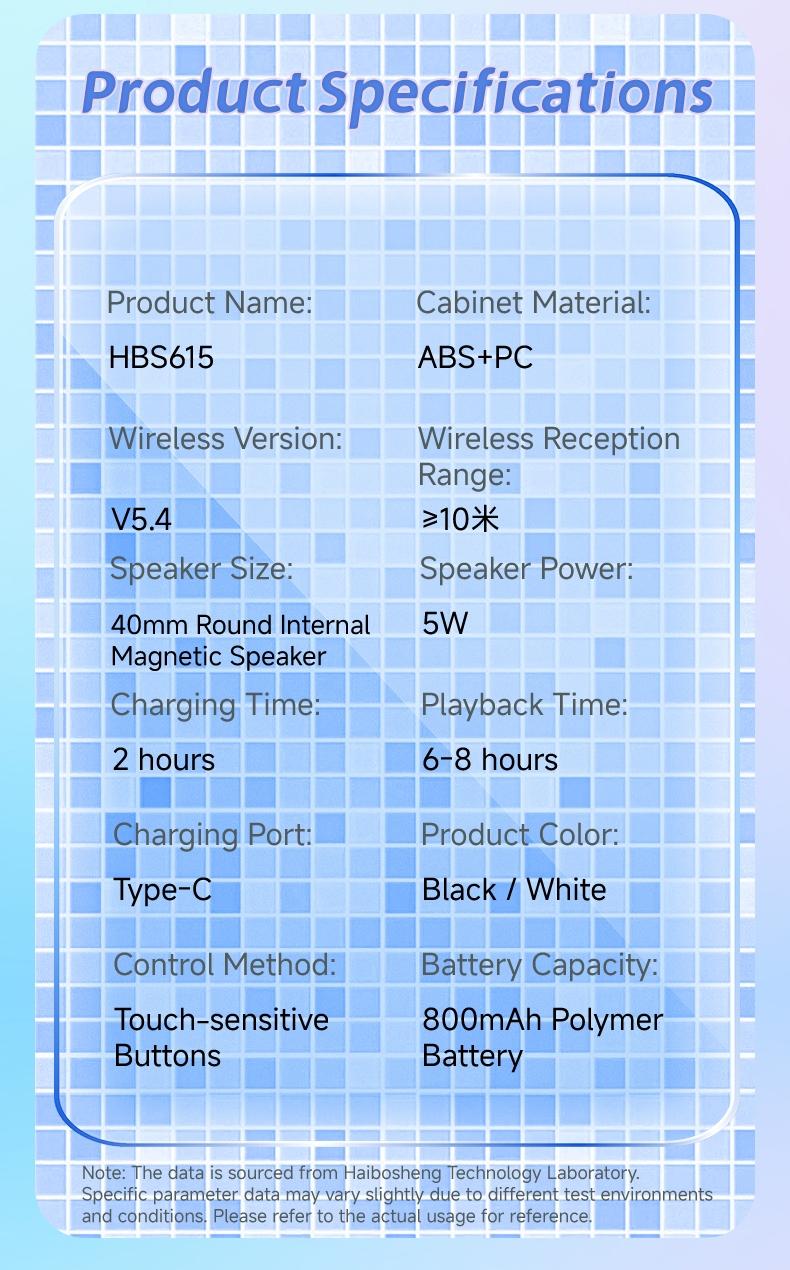 Waterproof Bathroom Bluetooth-compatible Speaker, Ideal for Humid Environments, Compatible with Android and iOS Devices, Audio Equipment for Bathrooms