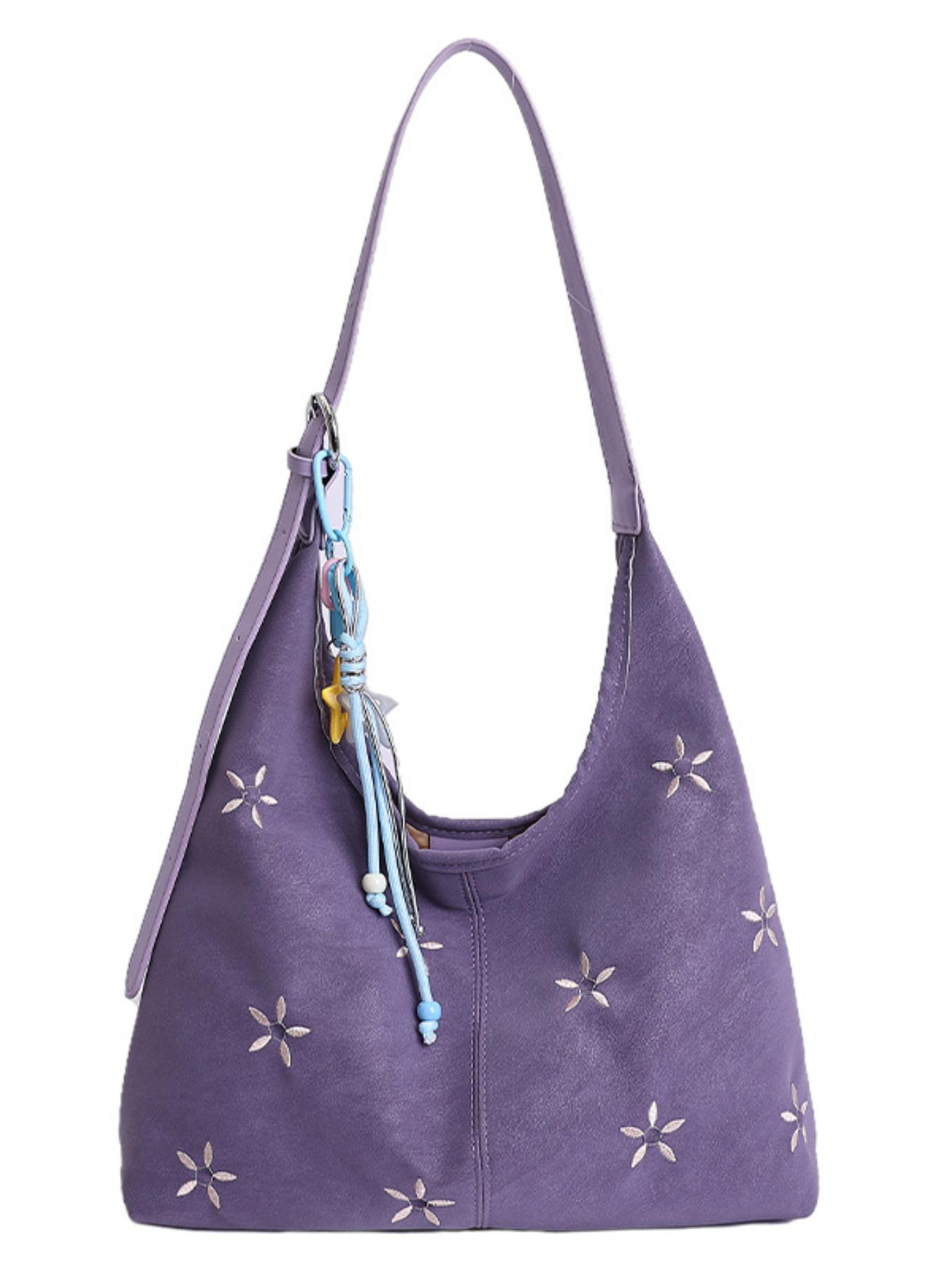 Fashionable Women's Bag 2026 New Floral Tote, High-Quality Commuter Large Capacity Shoulder Crossbody Bag, Elegant and Stylish Design