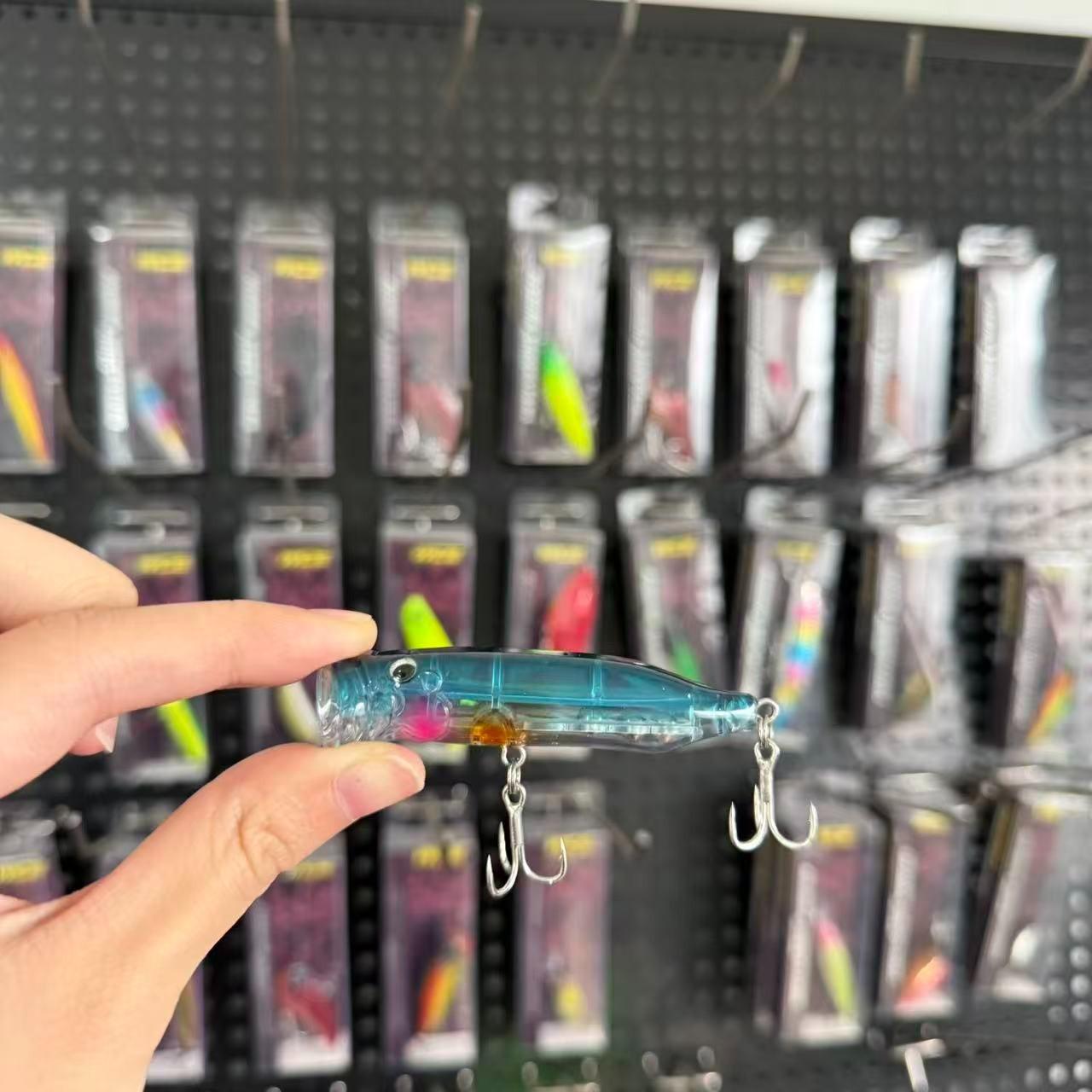 Large brand replica, popular, 1pcs, wave climbing, long throw, upturned mouth fish, sea bass, surface tied lure, suitable for freshwater and seawater fishing accessories, fishing gear and supplies