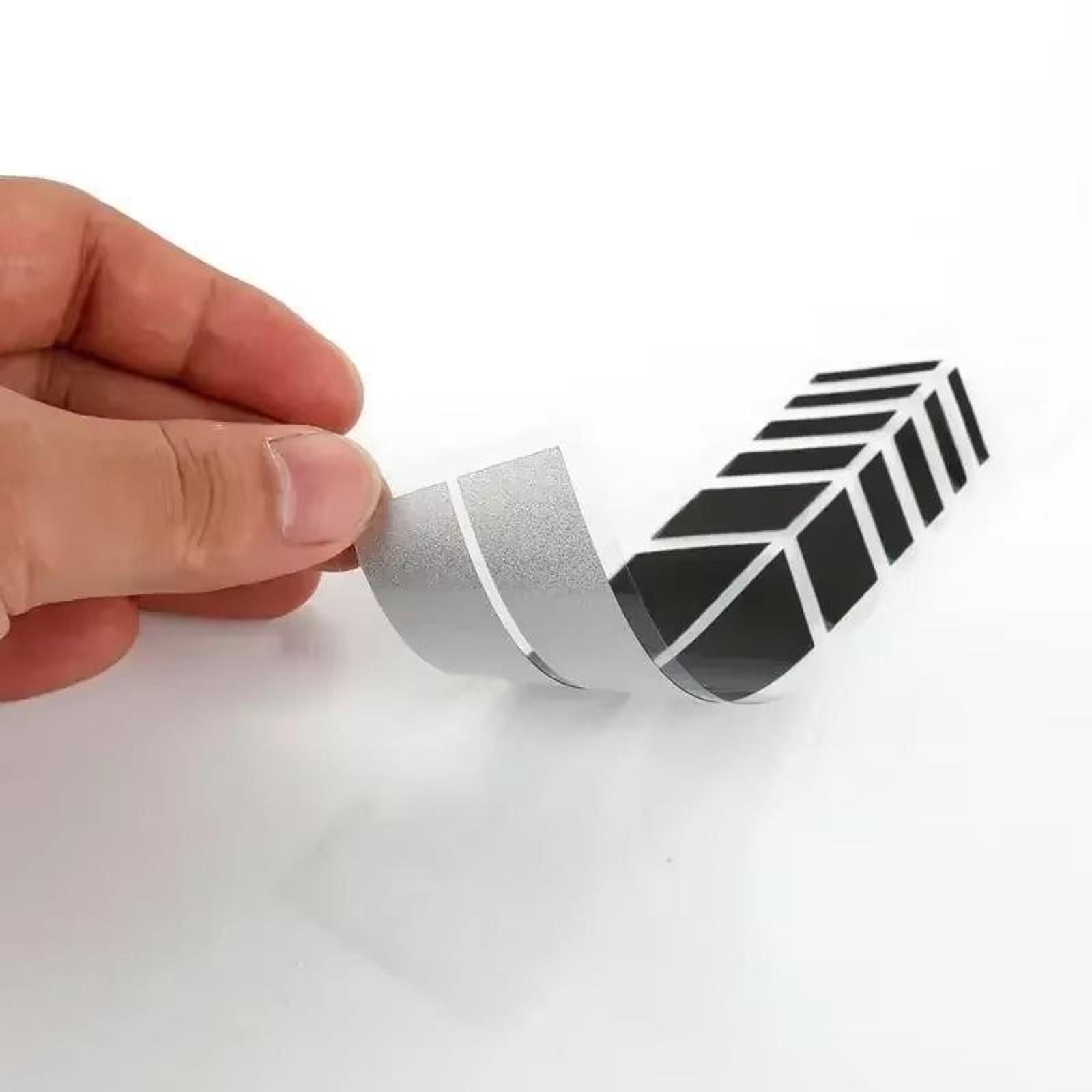 Non-Fading Car Racing Stripe Sticker Decal for Side Rear View Mirror, Fashion Color Car Styling Decor