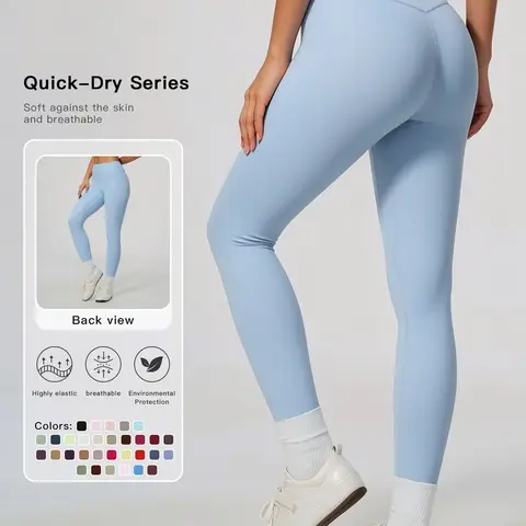 【Black Friday】Women's High Waisted Sports Leggings, Solid Color Skinny Pants, High Stretch Yoga Leggings, Ladies Sportswear for Indoor Outdoor Wear, Women's Yoga Pants, High-Elastic Fitness Activewear