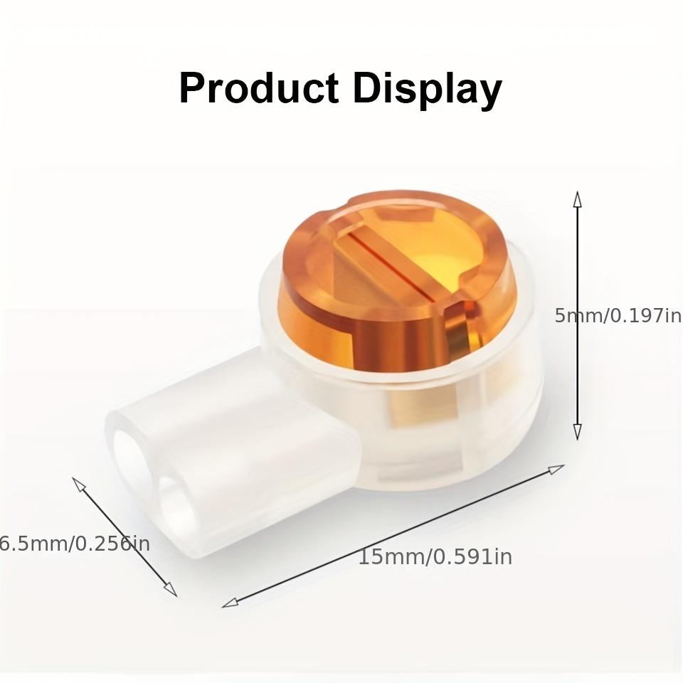 200pcs K1 K2 K3 Connector Crimp Connection Terminals Wiring Rj45 Ethernet Cable Connector Telephone Wire Terminals