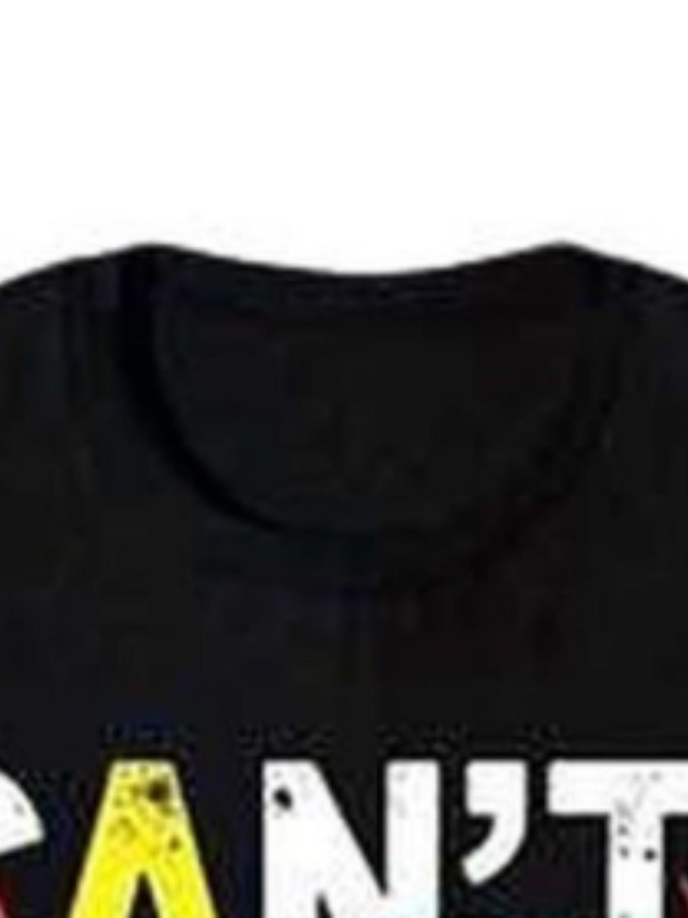 Men's Polyester Breathable Short Sleeve Game T-Shirt, 'can't Hear You I'm Gaming' Slogan, Earphone Pattern Print, Casual Street Style