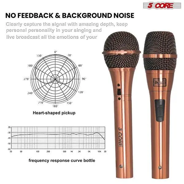 Microphone Dynamic Mic Karaoke Singing Studio Microfono Handheld Mics