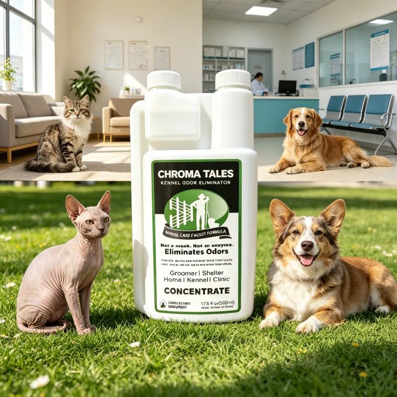 Dog Kennel Cleaner Air Freshener Odor Eliminator, Effective Dog House Cleaning Solution, Long-Lasting Scented Deodorizer for Pets, Odor Destroyer