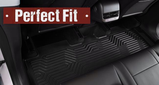 TPE Front Floor Liner Mats All Weather Fit For 1994-2024 Dodge Ram 1500 2500 3500