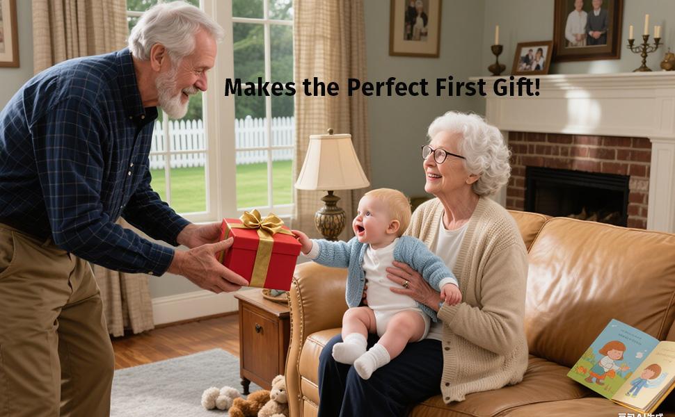 Baby Stocking Stuffers 6-12 12-18 Months Boys Girls, Tummy Time Musical Dancing Squid Crawling Octopus Toy for 1 2 3 4 5 Year Old Kid, Toddler Birthday Christmas Gifts for Grandkids